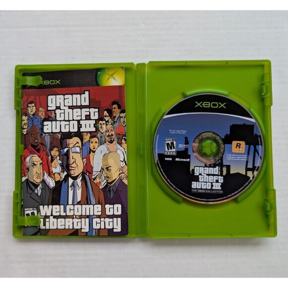 Grand Theft Auto III & Vice City The Xbox Collection Versions Tested Doublt Pack - Picture 8 of 11